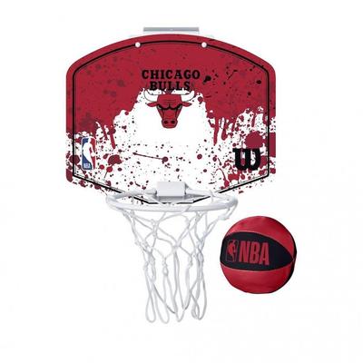 Chicago Bulls Paint Splatter Mini Basketball Hoop Set