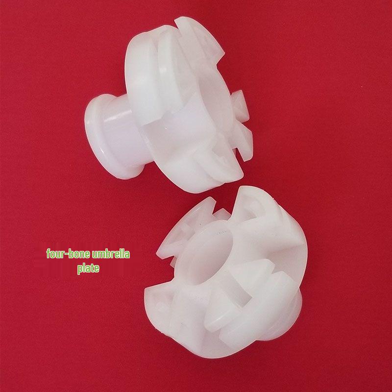 Zestaw parasoli przeciwsłonecznych: Nakrętka, Rama, Osłona ochronna, Duży korek, Tarcze górna/środkowa/dolna, Tuleja, Dolna sekcja słupka