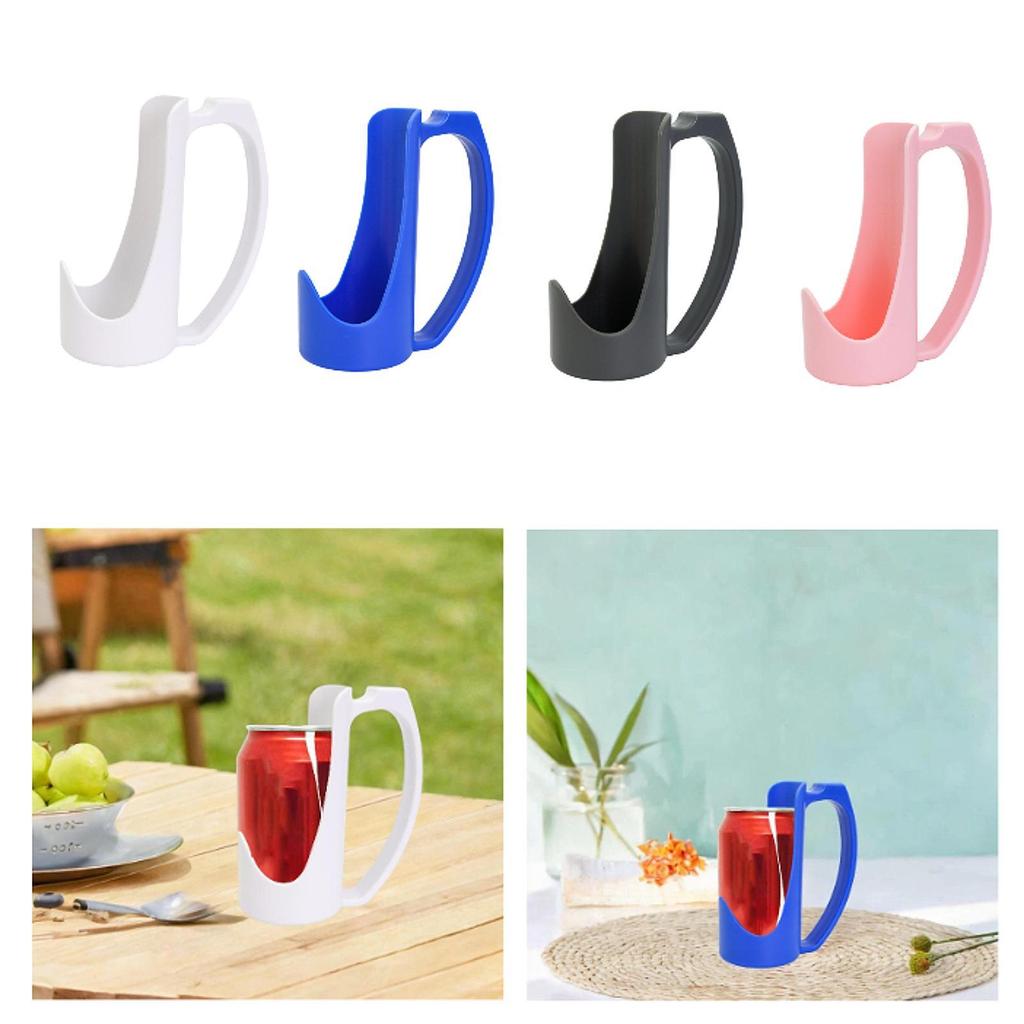 Reusable Can Holder with Handle Anti Slip Cup Hanger Holder for Beverage Enthusiasts Suitable for Party