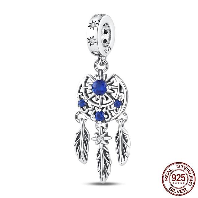 925 Silber Glänzende Bunte Charms Perlen Sonnenblume Schmetterling Sonne Anhänger Fit Armband Diy Schmuck