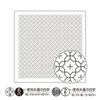 OLYMPUS Seishi Sashiko Flower Dishcloth Fabric Cross Stitch Pack, (White) H-1016