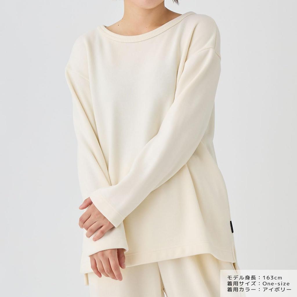 Venex Comfort Heat Crew Neck Recovery Wear Size F Pullover, Women's, Mocha,