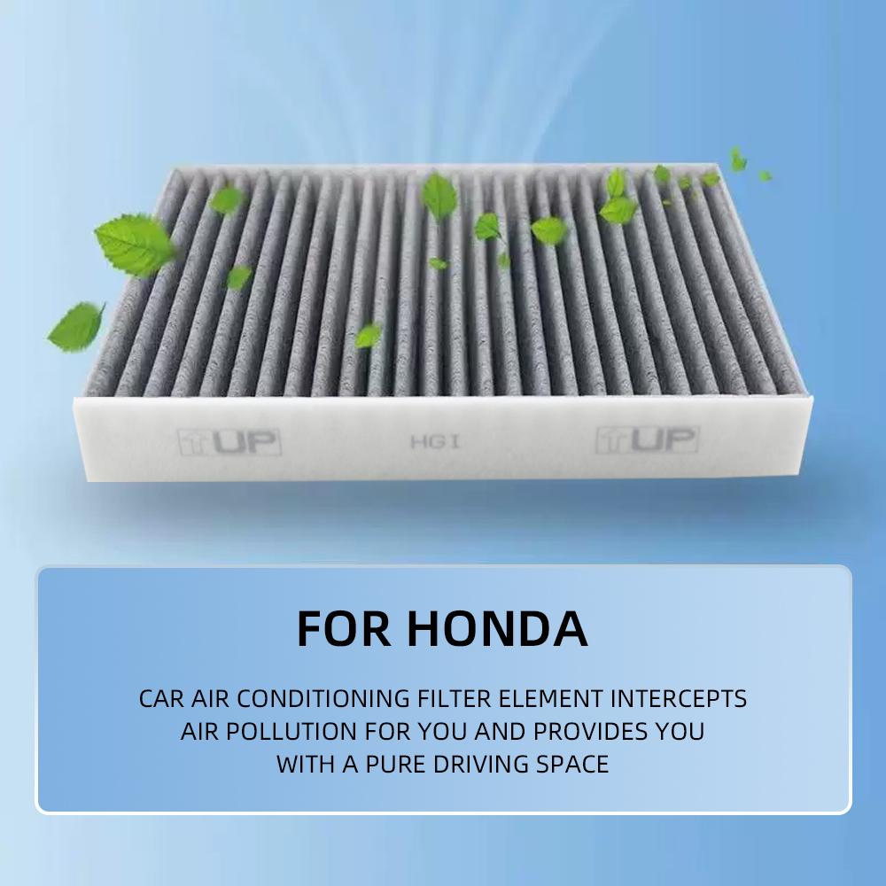Car Pollen Cabin Conditioning Activated Carbon Air Filter for Honda JAZZ HRV BRV Brio Freed CRV Civic 80292-TG0-Q01