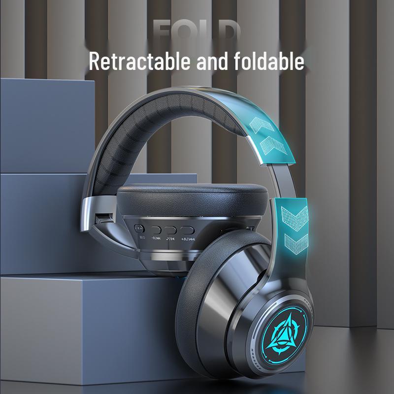 Cross-Border Hot Selling Wireless Bluetooth Over-Ear Headphones: Sports & Gaming Model