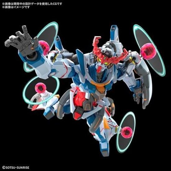 BANDAI SPIRITS HG GQuuuuuuX (Despertar de la Unidad Endymion) Maqueta de plástico precoloreada a escala 1:144.