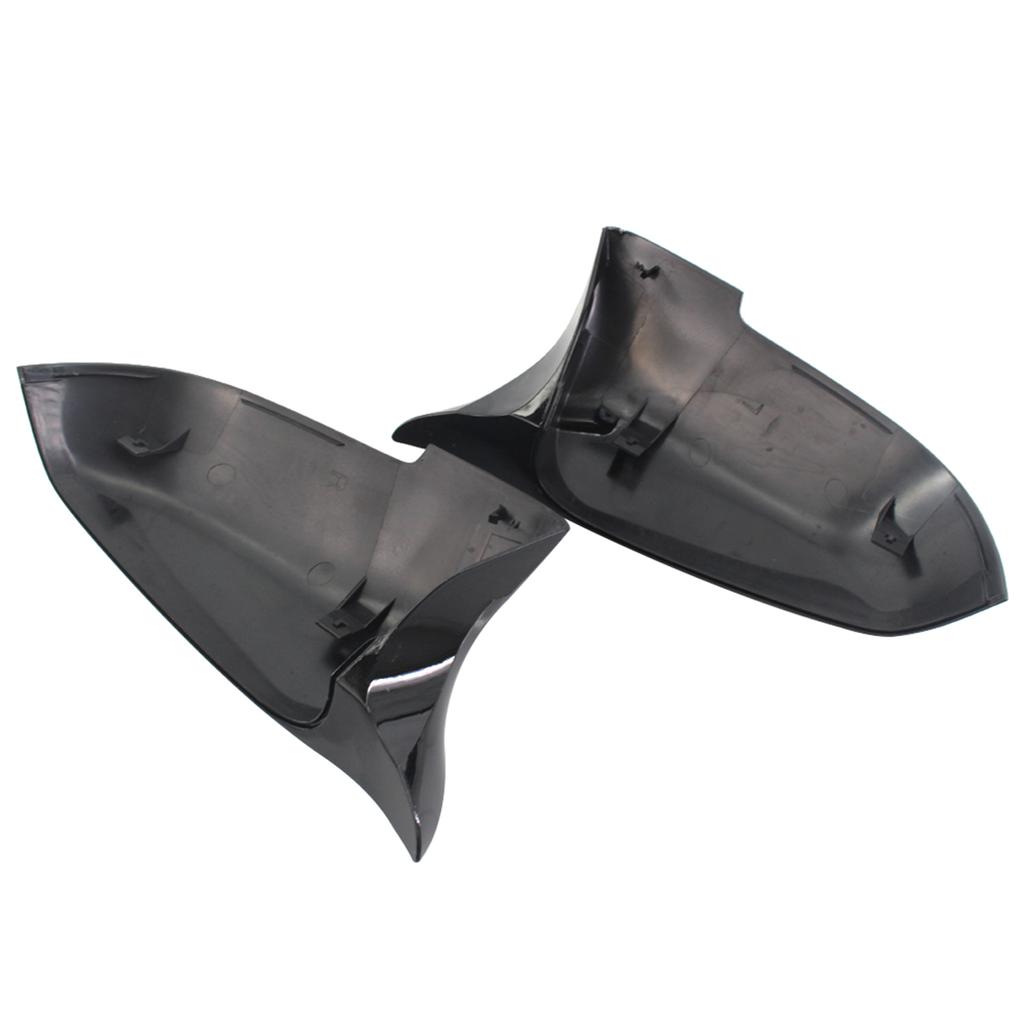 Car Rear View Side Mirror Cover Replacement for BMW F01 F10 F11 F12 F13 Auto Side Wing Mirror Cover Gloss Black Shell