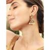 Jhumka Earrings Gold Plated Stylish Traditional Trendy Jewellery Gift for Women & Girls