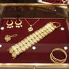 Gold Color Coins Bangles&Bracelets for Women Men Money Coin Bracelet Islamic Muslim Arab Middle Eastern Bridal Jewelry African Gifts