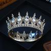 Vintage Bridal Tiara Sparkling Crystal Headpieces Formal Rhinestone Wedding Crown  Royal Occasion