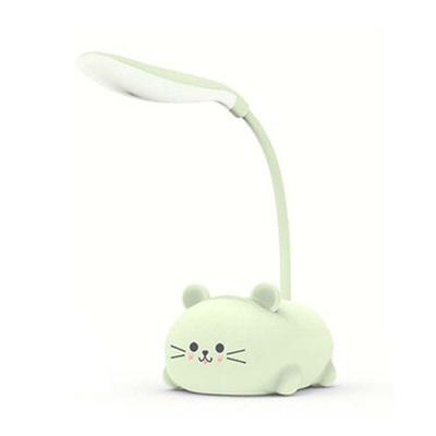 Table Lamp Cartoon Cute Pet Cat Night Light Usb Rechargeable Led Table Light Child Eye Protection Warm White Desk Lamp