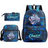 Backpack cute student schoolbag pink schoolbag couple backpack heat transfer printing backpack