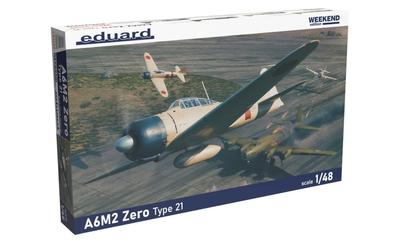 Eduard Scale Weekend Edition Japanese Navy Zero Fighter Type 21 Plastic Model Kit EDU84189 1/48