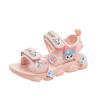 Girls' Summer Sports Sandals 2026 - Cartoon Soft Sole Beach Shoes for Medium & Large Kids