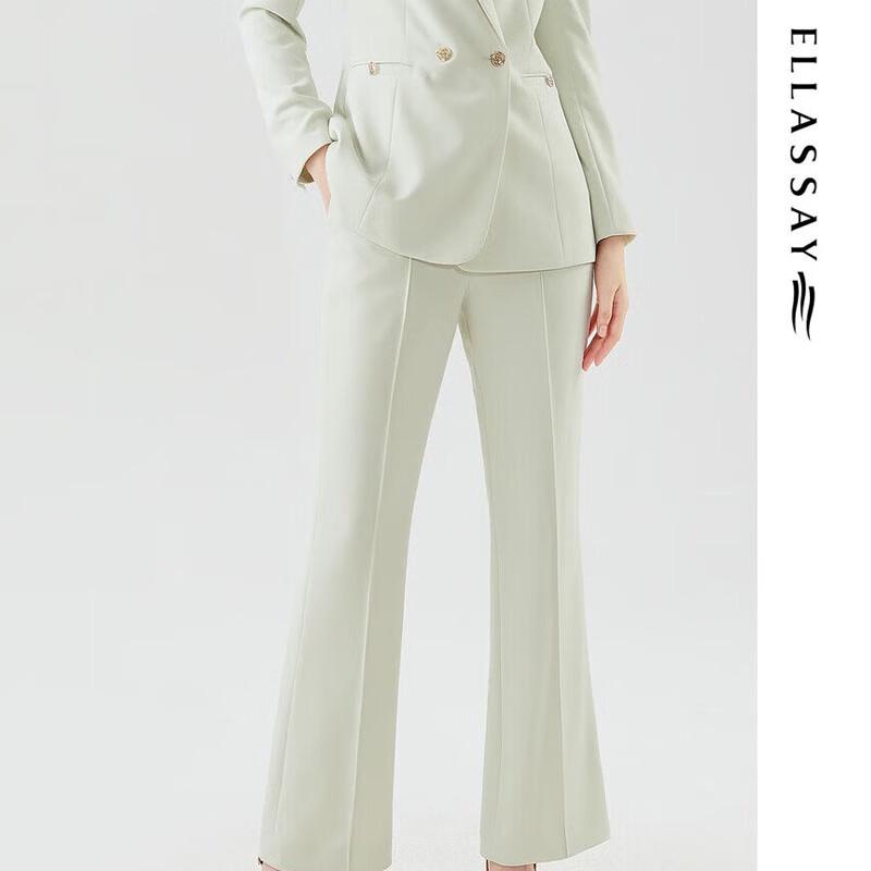 ELLASSAY Women's Spring/Summer Chic Flared Pants