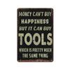HD Tin Sign Funny Bathroom Humor Vintage Metal Wall Art Retro Toilet Decor Set