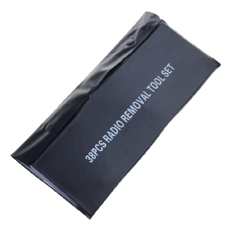 38 Pcs Vehicle Stereo Radio Release Removal Tools for Key Kit with Bag for Kenwo