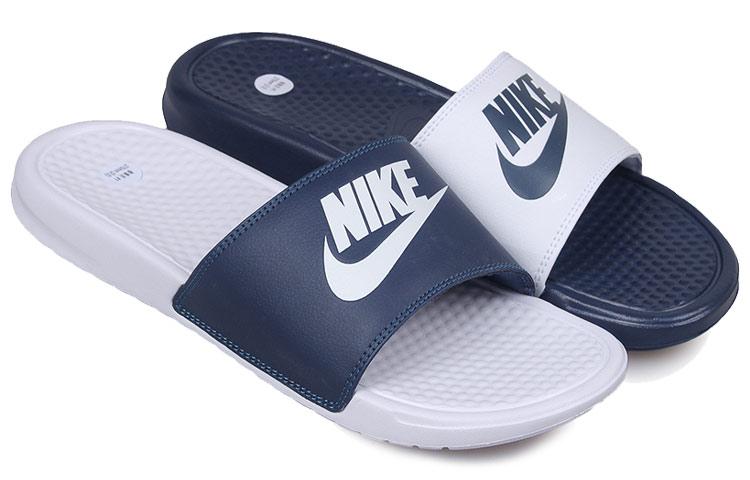 Nike Benassi Jdi Mismatch Navy/White 818736-410