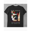 New Order Vintage Factory 8 Joy Grafik-T-Shirt - Retro Musikfestival-Tee mit kräftiger Typografie & buntem geometrischem Druck, Unisex Freizeitshirt für