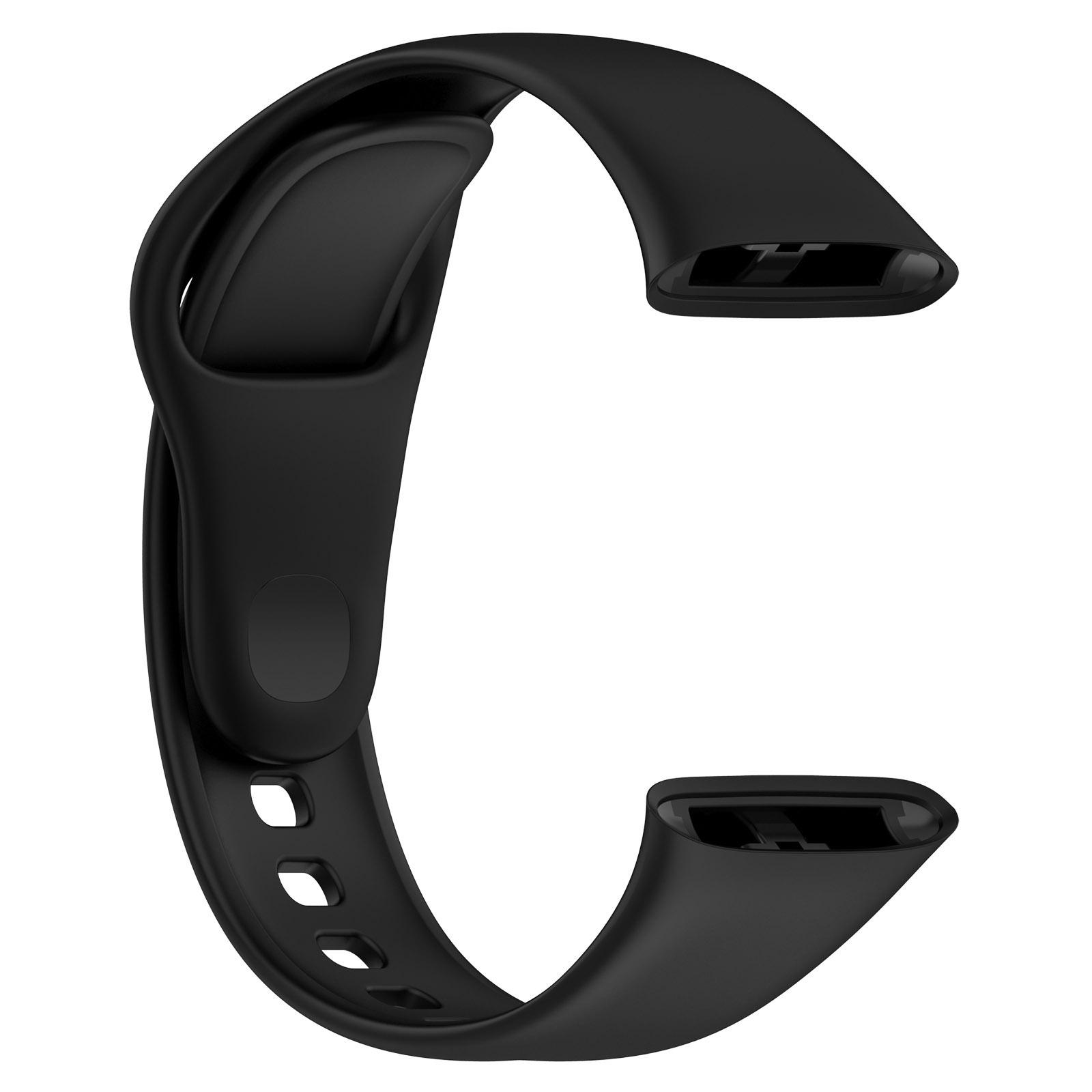 

Спортивный силиконовый ремешок для Xiaomi Redmi Watch 3, аксессуары, удобный сменный браслет, ремешки для ремешка Redmi Watch 3 For Redmi watch 3 чёрный
