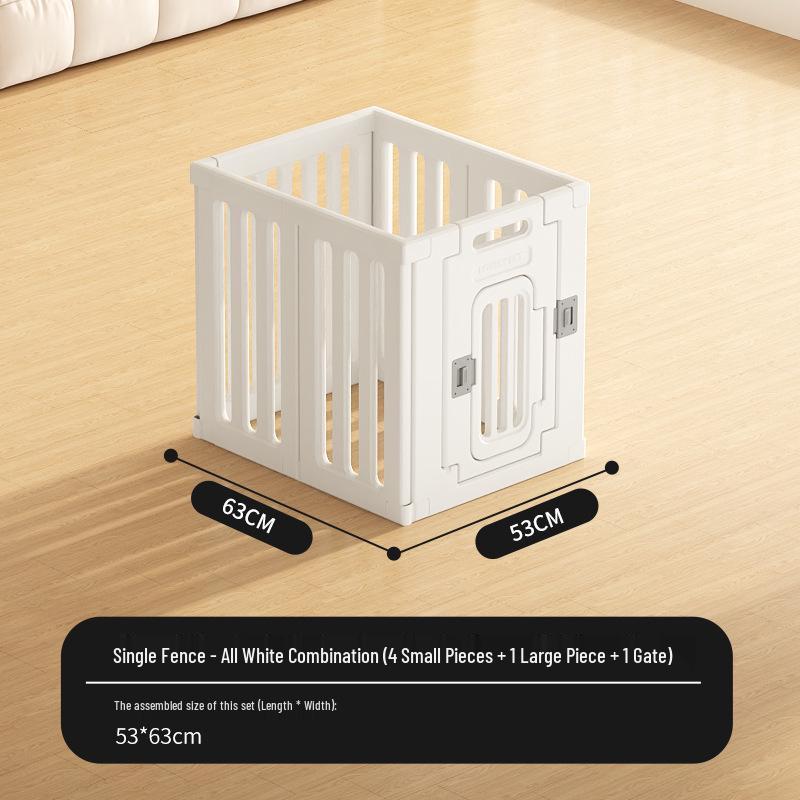 Высокая (60 см) двухкомнатная клетка-загон для маленьких собак, предотвращающая побег, для балкона