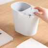 Desk Mini Trash Can Wet Dry Divided Classification Trash Can for Office School Home
