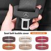 5pcs Car Seat Safety Belt Protection Silicone Buckle Clip Cove For Mercedes Benz W202 W212 W126 W140 W168 W177 CLS GLE GLC GLS