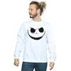 Disney Mens Nightmare Before Christmas Jack´s Face Bold Sweatshirt