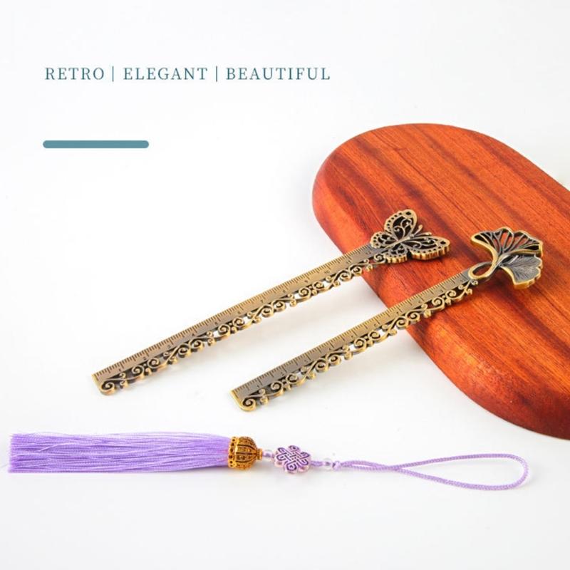 Bookmarks Ruler Vintage Bookmarks Hollow Bookmarks Metal Bookmarks Book Marker Card Garnishes Tool Portable Bookmarks