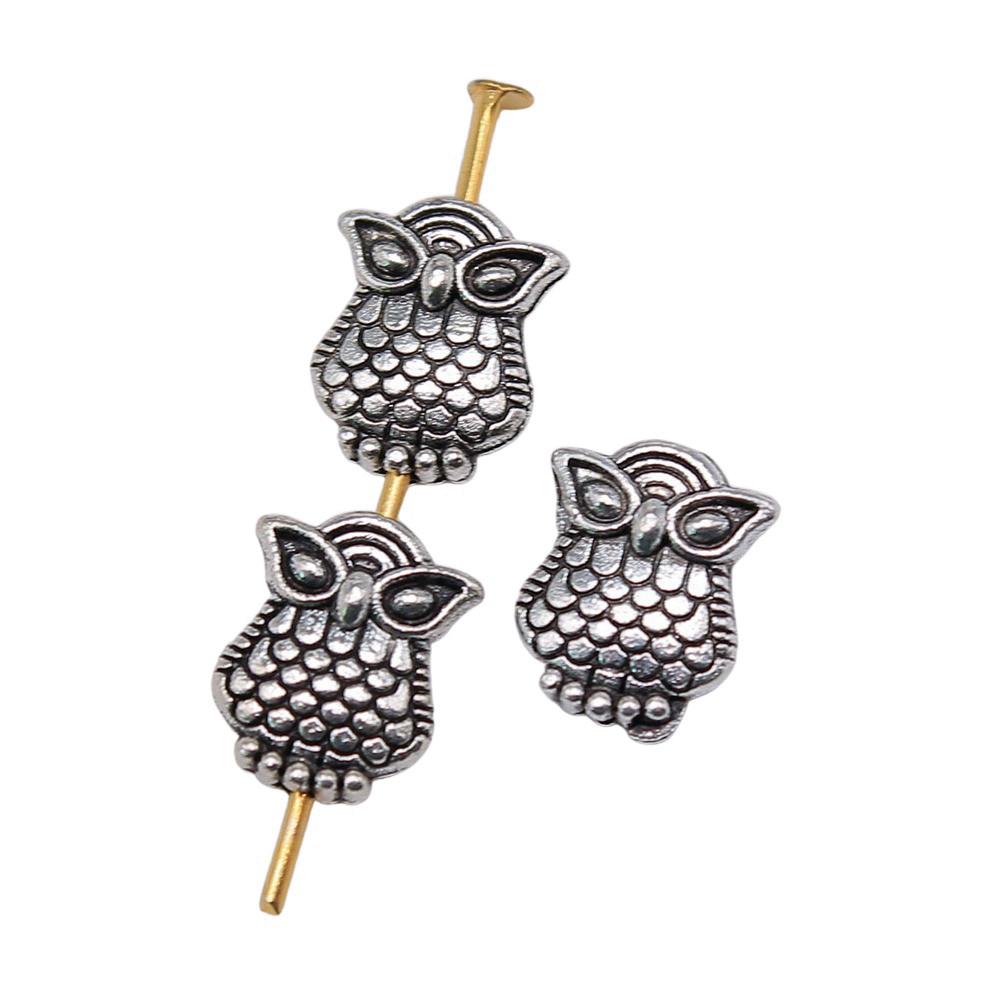 Small Hole Spacer Beads Minimalist Animal Charms For Pet Jewelry Components