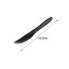 6-inch Disposable Plastic Cutlery Set: Individually Packaged Knife, Fork, and Spoon.