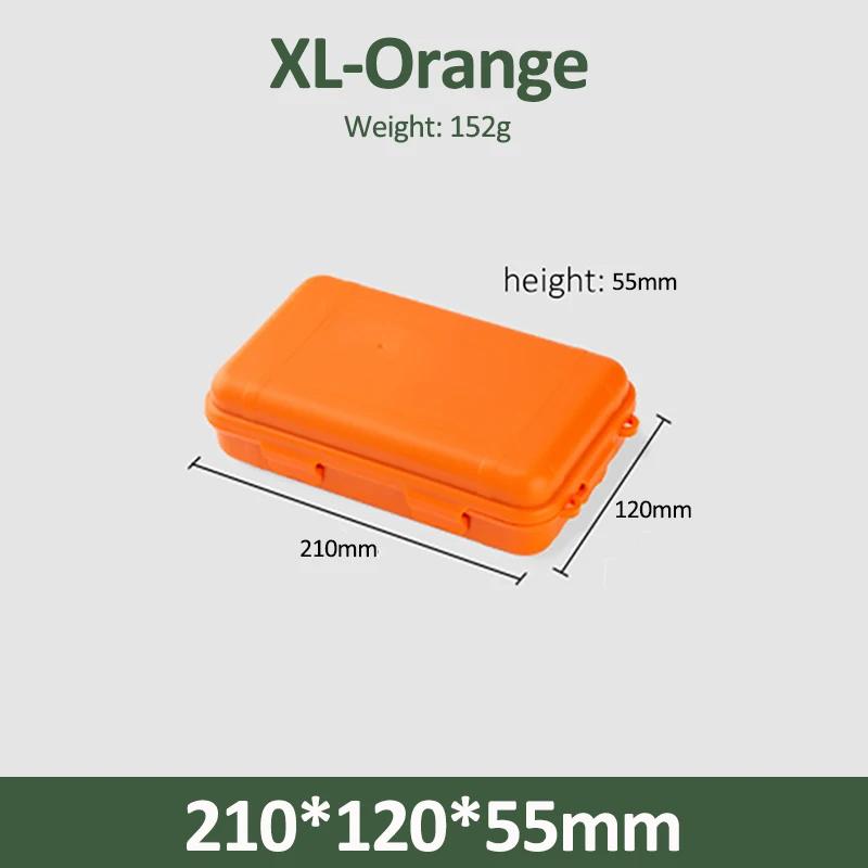 EDC Tool Box Outdoor Camping Survival Kit Shockproof Waterproof Case Sealed Box Outdoor Survival Storage Box Fishing Tackle Bag
