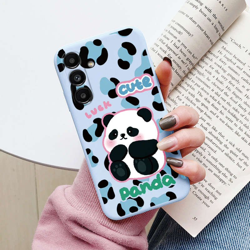 Leopard Case For Samsung Galaxy S25 S24 S23 S22 FE S25+ S24+ S23+ S22+ Plus S 25 Ultra Phone Cover Shockproof Soft TPU Fundas