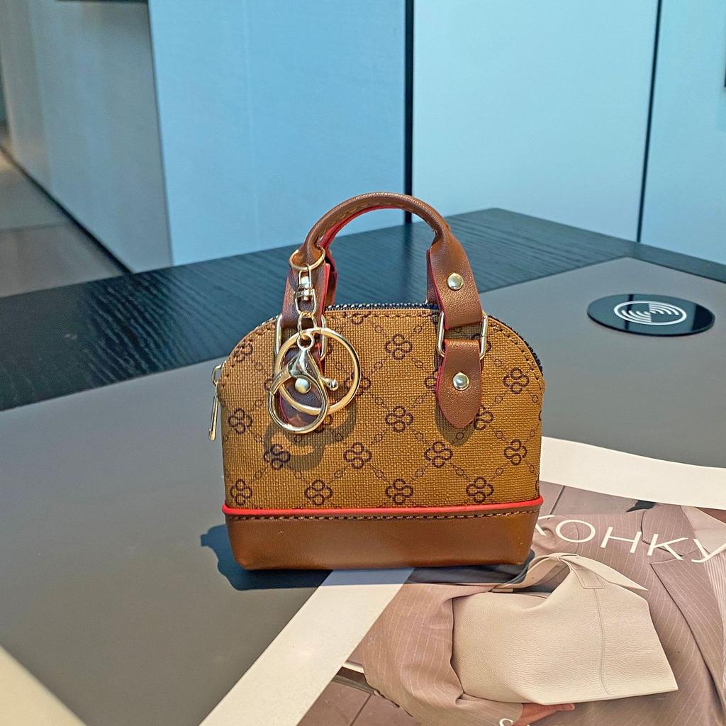 Printed Ins Portable Diagonal Span Mini Chain Bag, High-end Louis Le Fashion Children's Change Bag