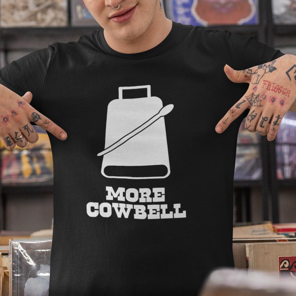 MORE COWBELL T-SHIRT (saturday night live blue oyster cult tribute will ferrell Unisex T-Shirt XXXL
