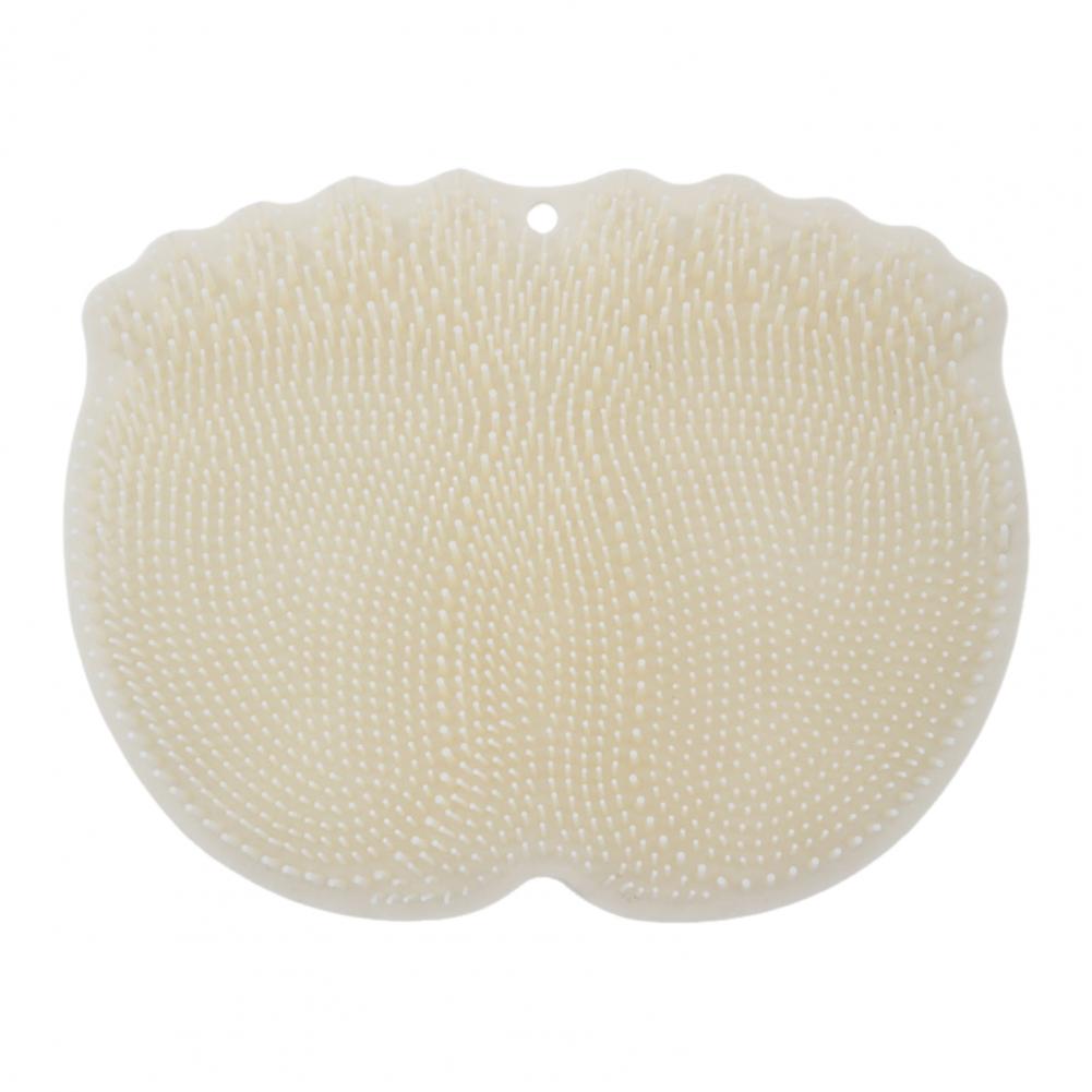 Fußschrubber Badematte Sicherheits-Saugnapf-Design Badematte Doppelzweck Fußschrubb-Badematte mit Massageborsten für Badewanne