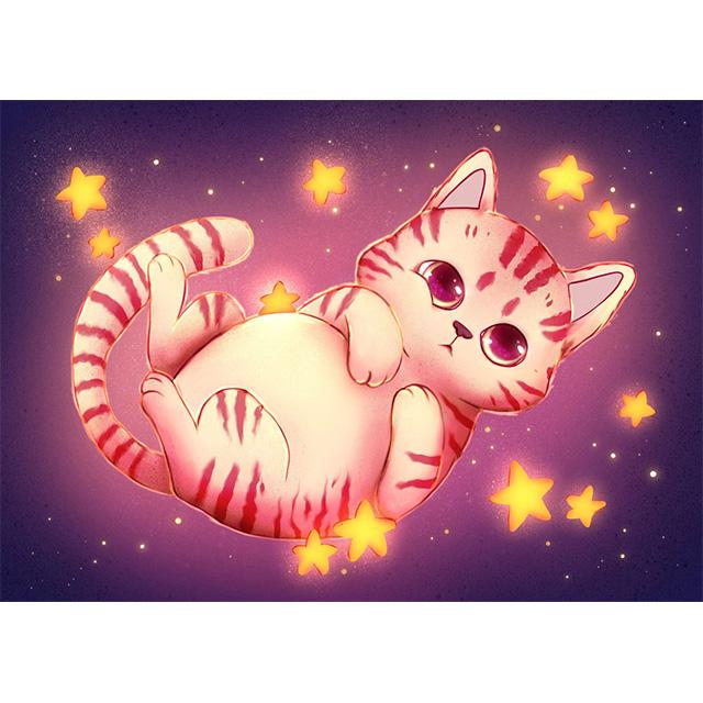 Cartoon Animals Cute Black Cat Prints Poster Canvas Painting Hd Modern Wall Art Pictures For Living Room Bedroom Home Decoration