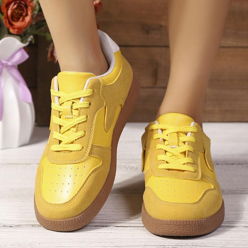 New Plus-size Women's Front Lace-up Sports Shoes, Single Shoes