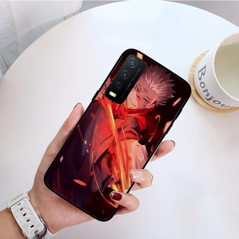Anime Jujutsu Kaisen Ryomen Sukuna etui na telefon dla VIVO Y31 Y21 Y70 Y21S Y20 Y72 1907 Y12 Y11S Y53S Y33S Y55 Y76 Y51 Y15S Y01