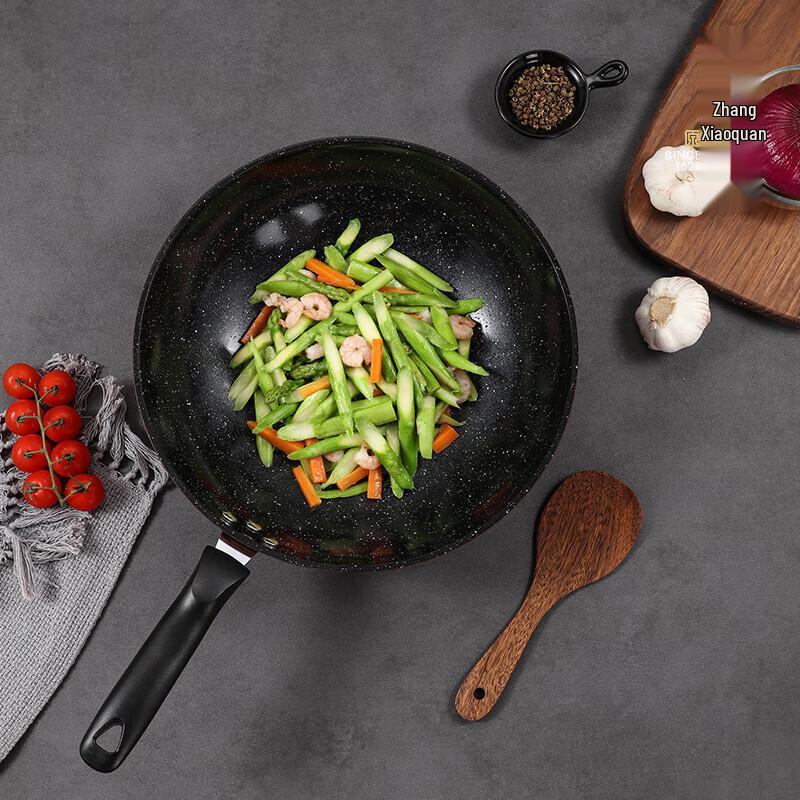 Zhang Xiaoquan Er Mei Series 32cm Non-stick Ceramic Wok