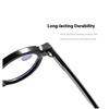 Men Round Retro Reading GlassesGlasses Lenses with Clear VisionMetal Connected Eyeglass Legsfor Women 1.0 1.5 2.0 2.5 3.0 3.5