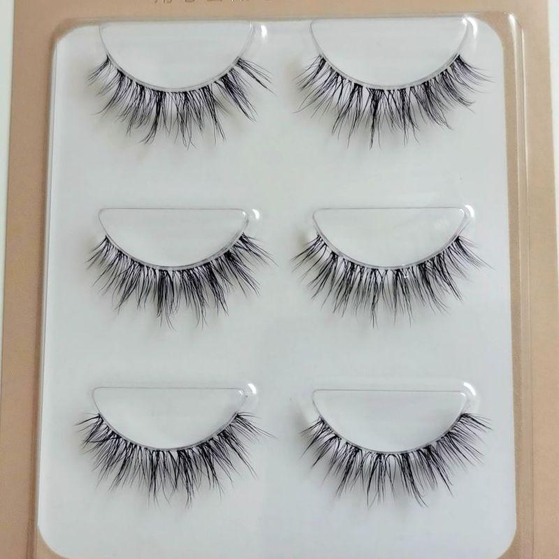 Aimo - Zestaw 3 sztuk : Sztuczne rzęsy (ZM06)