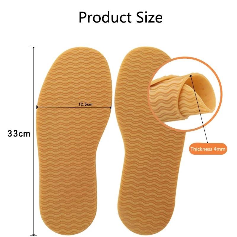 Rubber Full Soles for Shoes Outsoles Insoles Anti Slip Ground Grip Sole Protector Sneaker Repair Worker Shoe Self Adhesive Pads