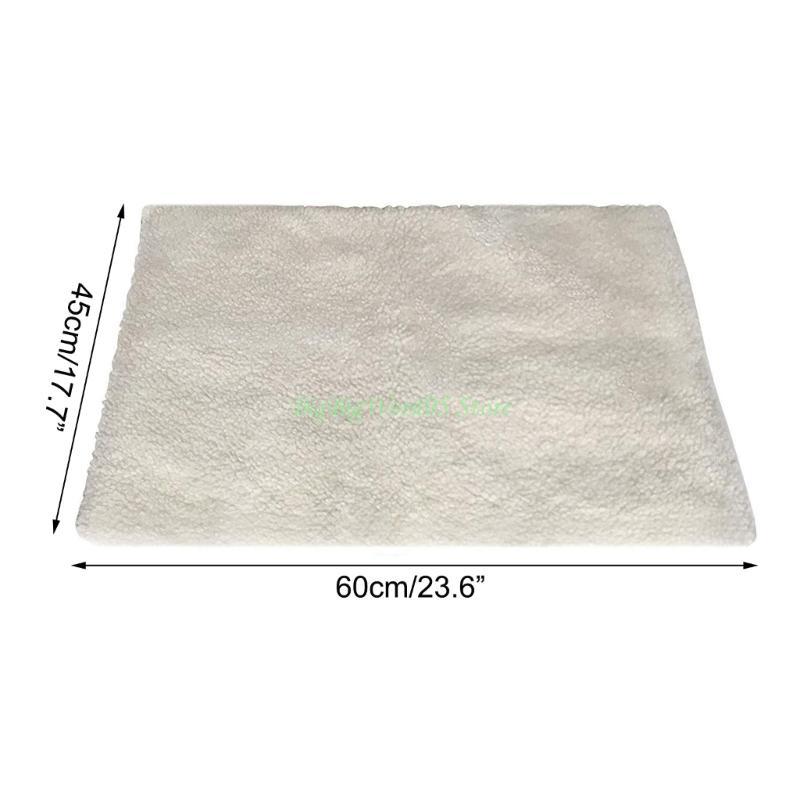 24TE Cats Bed Mats Anti-Skid Doggy Bed Mats Self Heating Mats Foldable Cushion Pad for Small Dog Dog Sleeping Thermal Mats