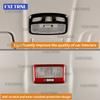 Reading Light Sticker For Suzuki Jimny JB74 JB64 Nomade 2018-2025 3/5-Doors Car Glossy Black Carbon Fiber Style Accessories