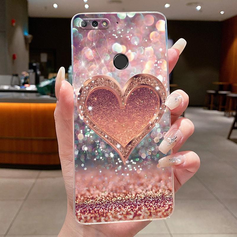 For Huawei Nova 2 Lite Case Cover Flowers Butterfly Clear Soft TPU Silicone Bumper for Huawei Y7 Y 7 Prime 2018 Phone Casing