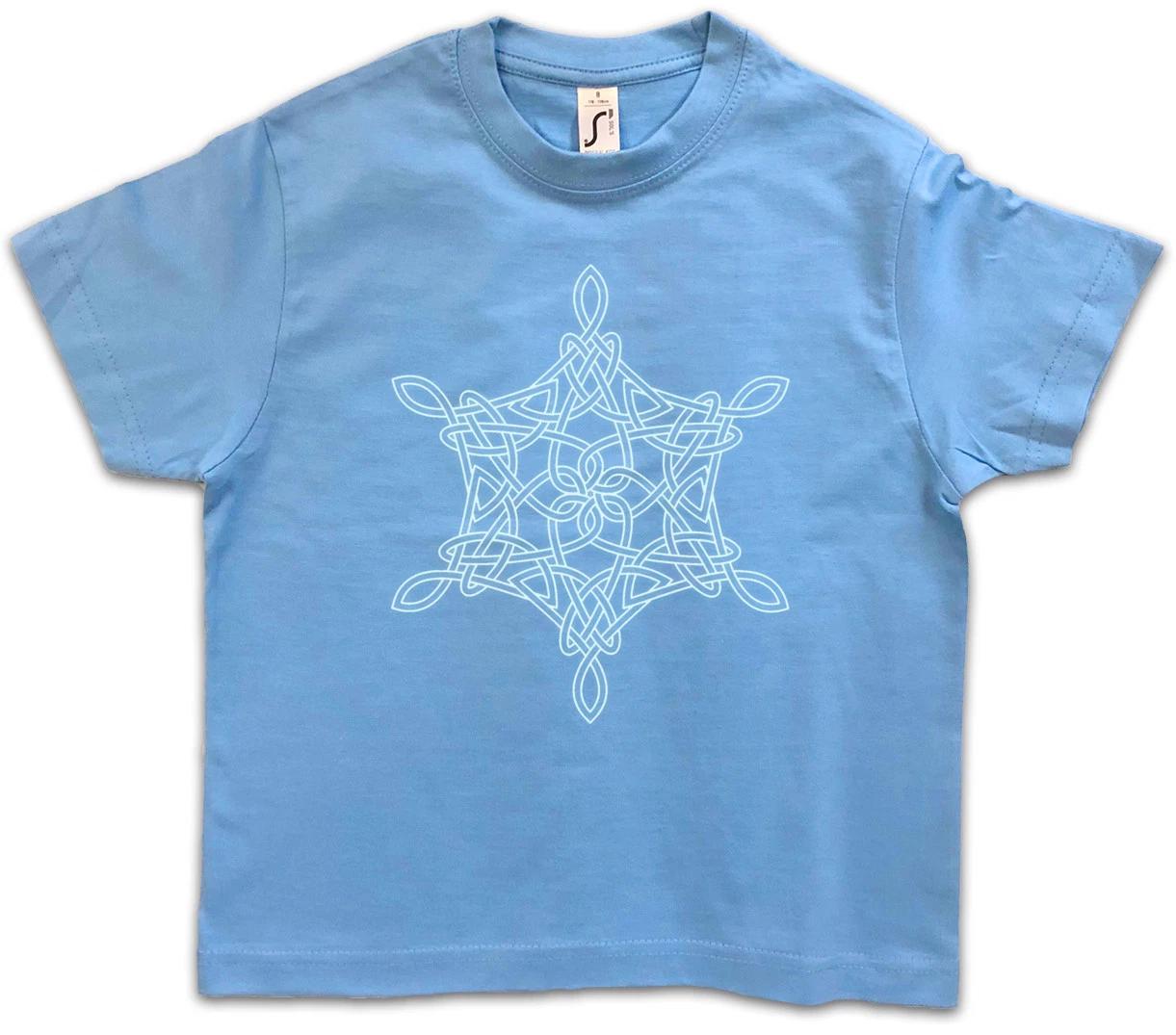 

CELTIC KNOT LOGO SIGN XIV Kids Boys T-Shirt Celts Odin Loki Walhalla Cross Thor 130