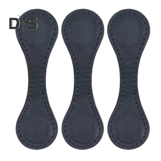 3 Stück magnetische Lesezeichen aus Kunstleder im Vintage-Stil, kompakte Größe, Ersatz-Lesezeichen für Studenten, Lesezubehör