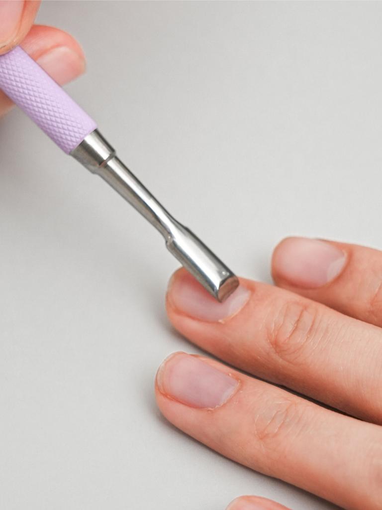 Dual-Ended Rubber Grip Nail Pusher