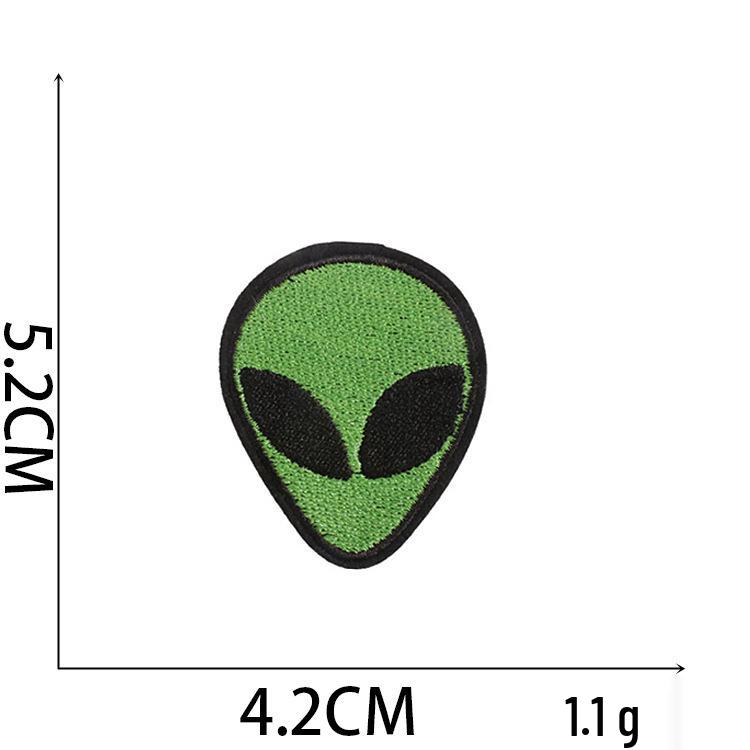 Howling Sky Astronaut Embroidered Rocket & Planet Patch