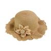 Kids Sun Hat Girls Spring Summer Straw Hat Sun Hat Sun Hat Princess Lace Flower Bag Beach Hat